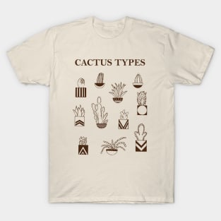 cactus types T-Shirt